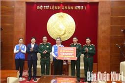 Thành phố Hồ Chí Minh hỗ trợ Quân khu 1 khắc phục thiệt hại do bão, lũ